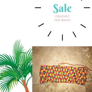 Crochet Bikini Top 🌞🍃💕